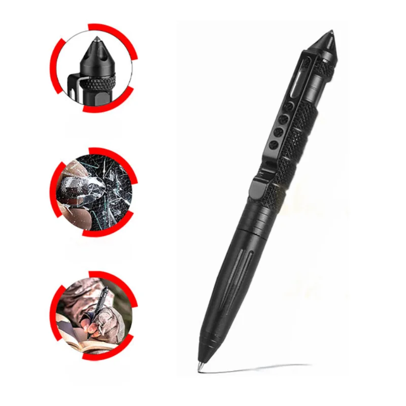Pen Tactical Glass - Pena Taktis Multifungsi Alat Pertahanan Diri