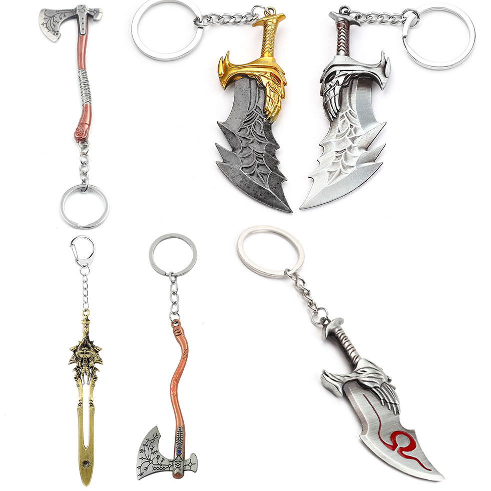 Carabiner Keychain - God of War 4 Kratos Gantungan
