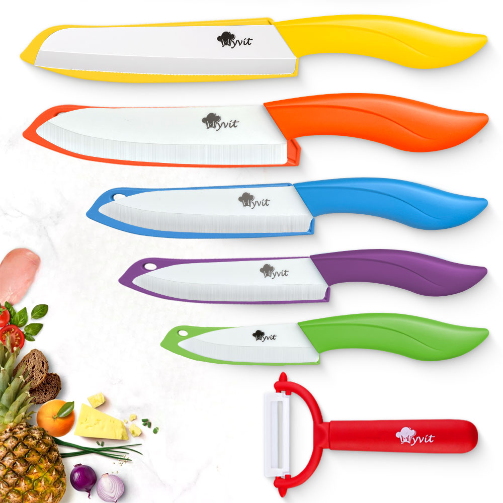 Pocket Knife Ceramic - Set Pisau Keramik Pisau Dapur 3'