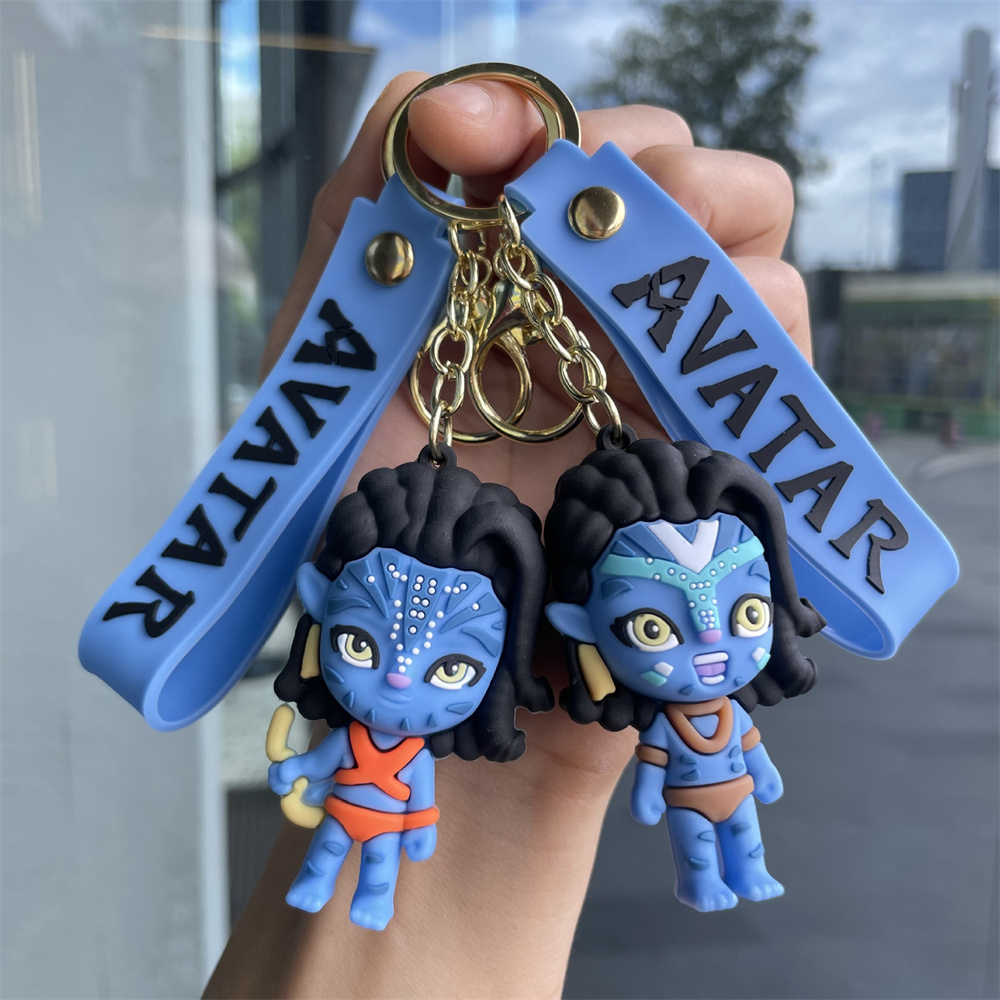 Carabiner Keychain - Gantungan Kunci Avatar Jake Sully Neytiri
