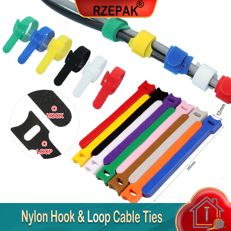 Gear Tie Reusable - 10 ~ 1000 Buah Ikatan Kabel