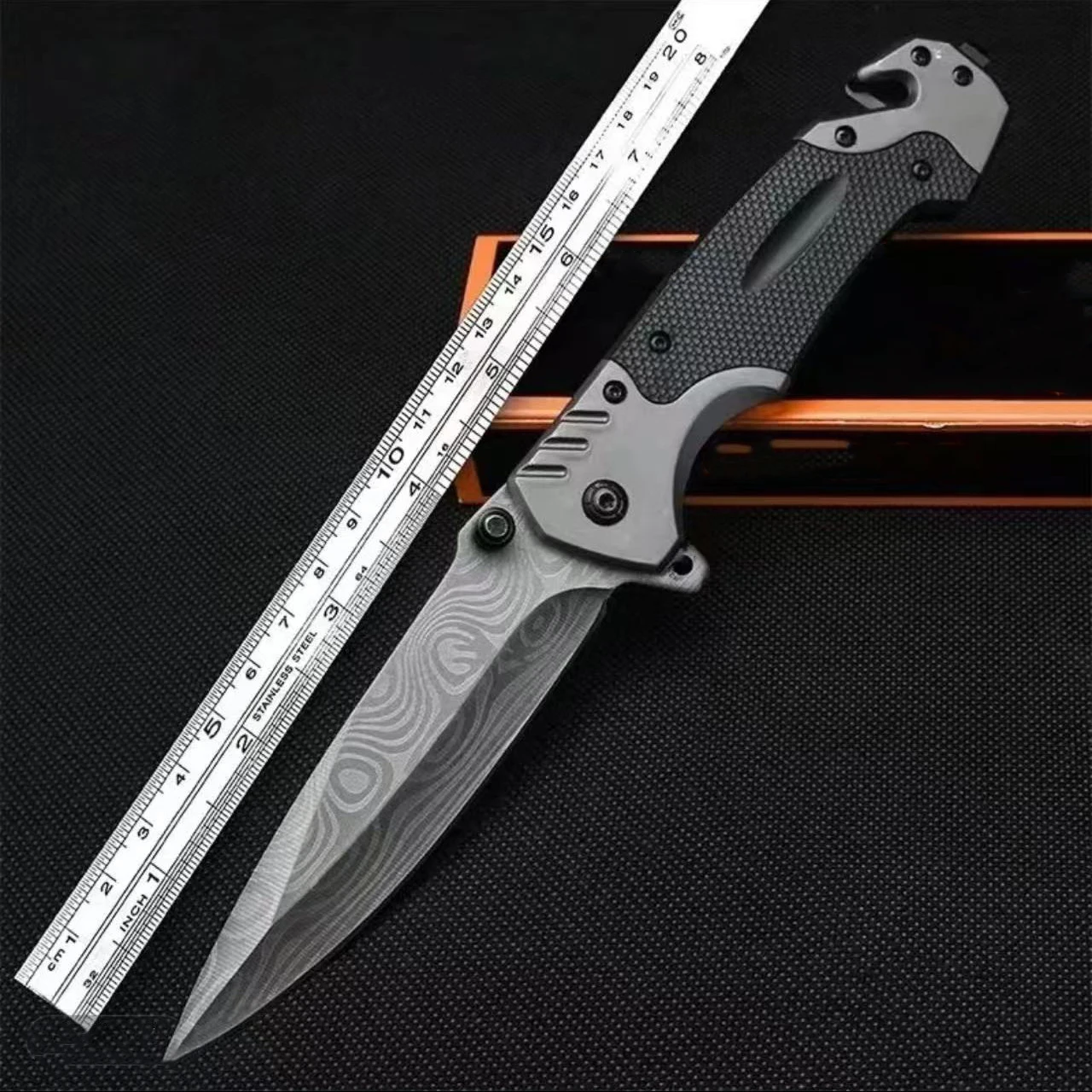 Edc Concealed Carry Knife - Pisau Bertahan Hidup Tajam yang Nyaman