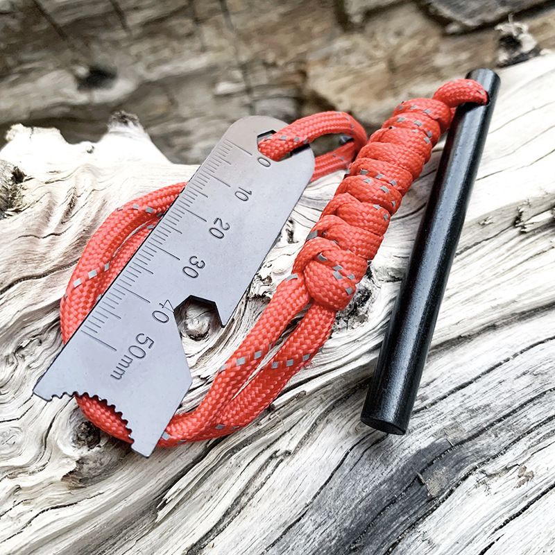 Ferro Rod Striker - Pemantik Api Survival Outdoor Multifungsi Batang