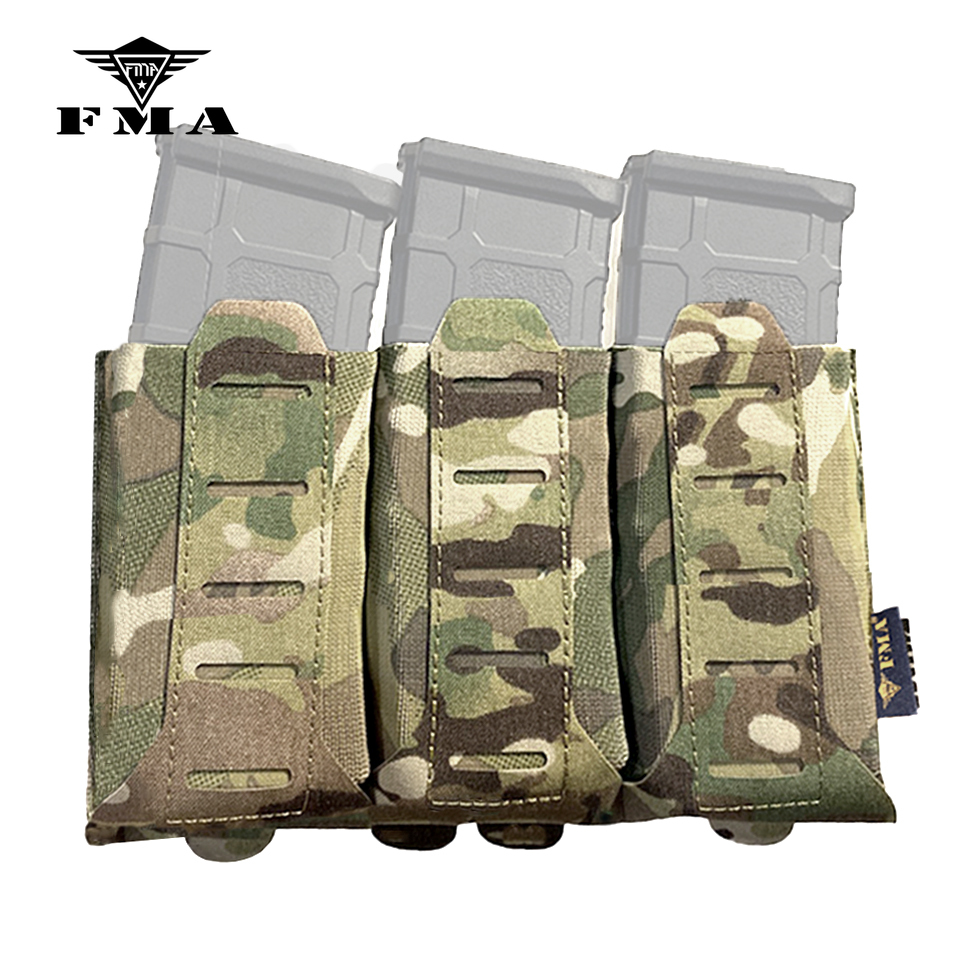 Edc Carry Kit - Kantong Magazin Tenspeed M4 Triple Stackable