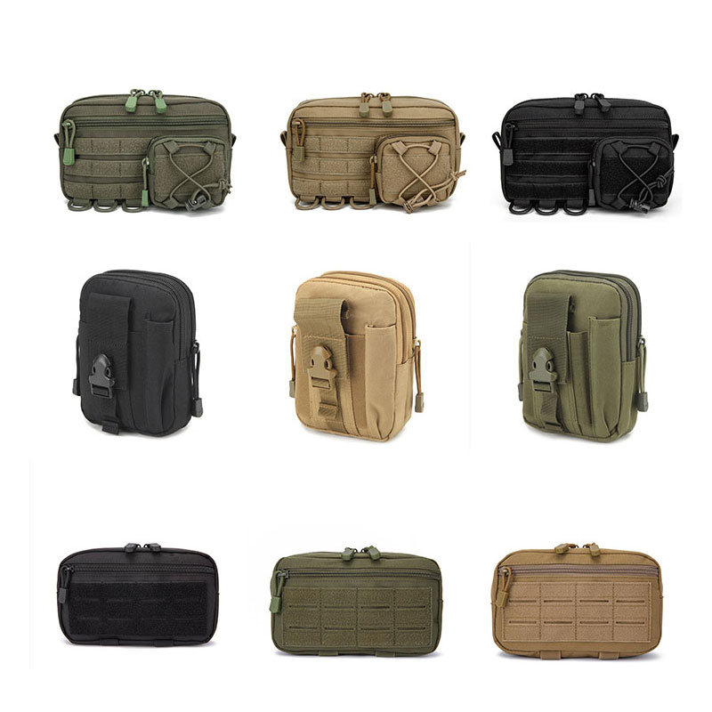 Edc Concealed Carry Bag - Tas Pinggang Taktis Molle Gaya Baru