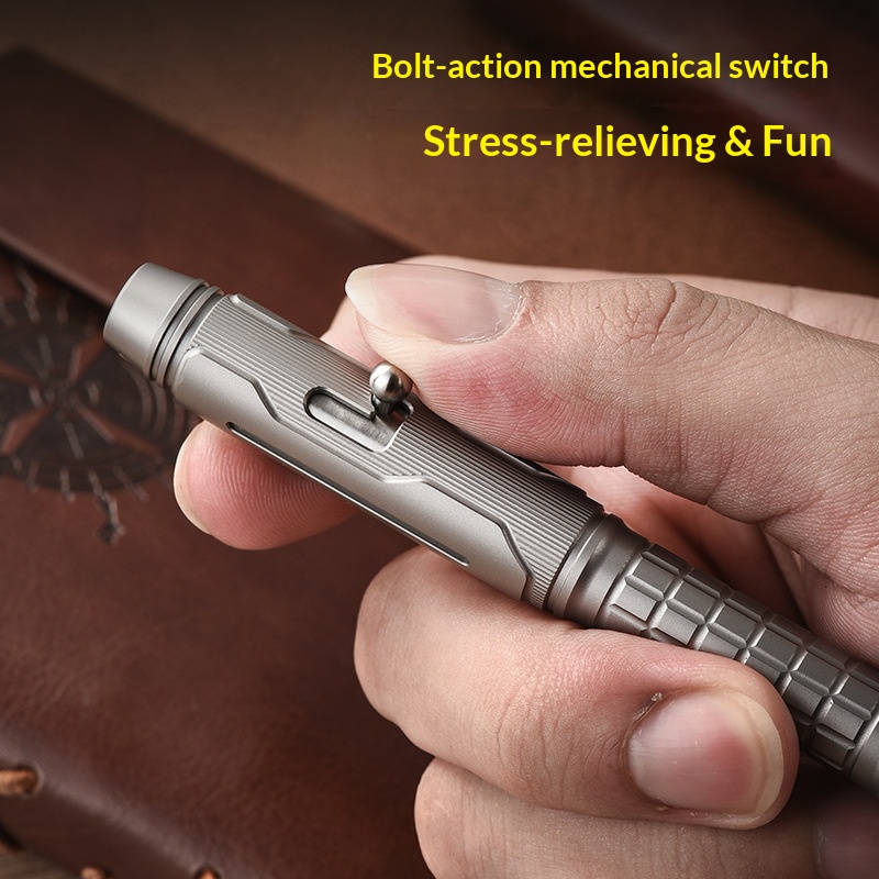 Pena Taktis EDC dari Paduan Ti - Pen Tactical Glass ulasan dan harga