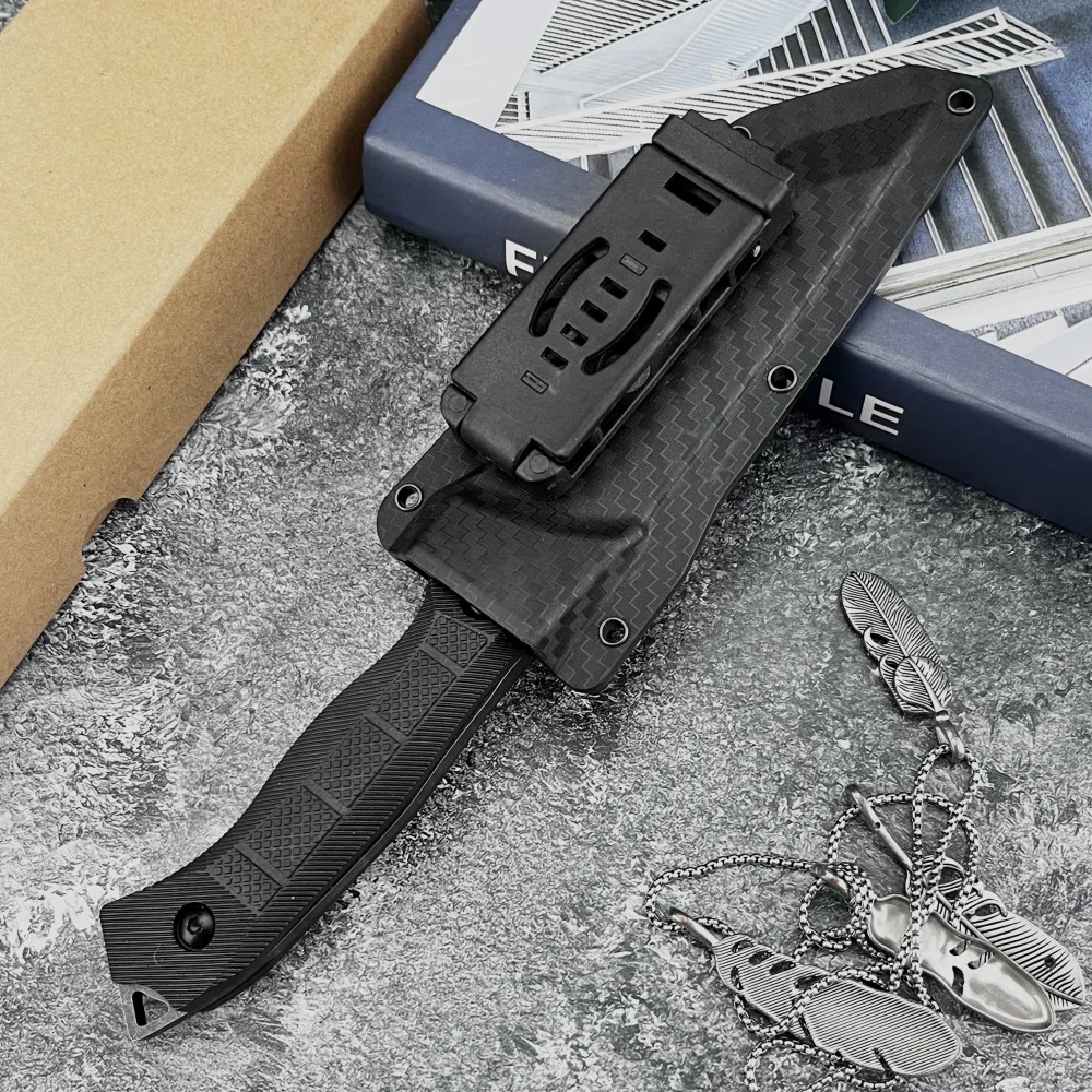 Pisau Lurus Tetap untuk Mendak - Edc Concealed Carry Knife ulasan dan harga