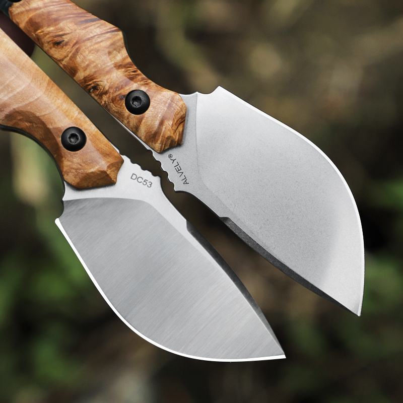 Pisau Lipat DC53, Pisau Lipat  - Edc Fixed Blade Deep Carry ulasan dan harga