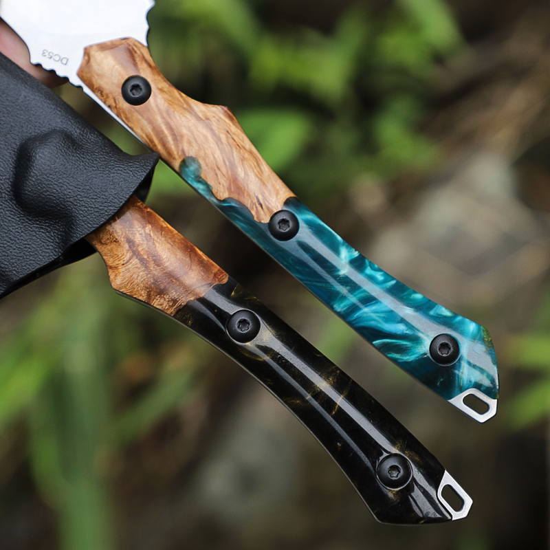 Pisau Lipat DC53, Pisau Lipat  - Edc Fixed Blade Deep Carry ulasan dan harga