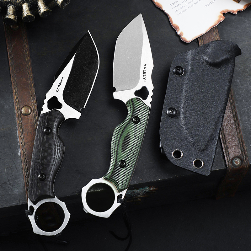 Pisau bilah tetap berkualitas  - Edc Fixed Blade Deep Carry ulasan dan harga