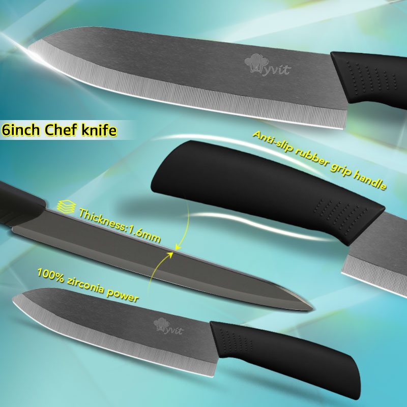 Set Pisau Dapur Keramik 3 4 5  - Pocket Knife Ceramic ulasan dan harga