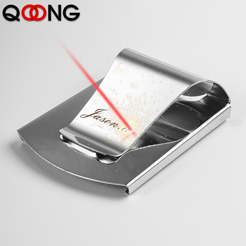 Qoong Kustom Huruf Stainless S - Money Clip Magnetic ulasan dan harga