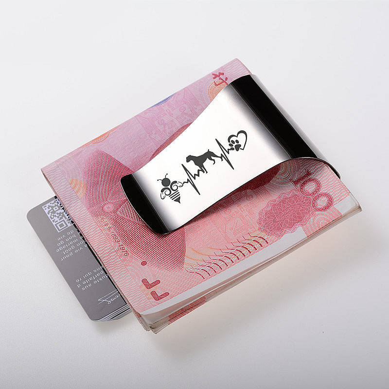 Qoong Kustom Huruf Stainless S - Money Clip Magnetic ulasan dan harga