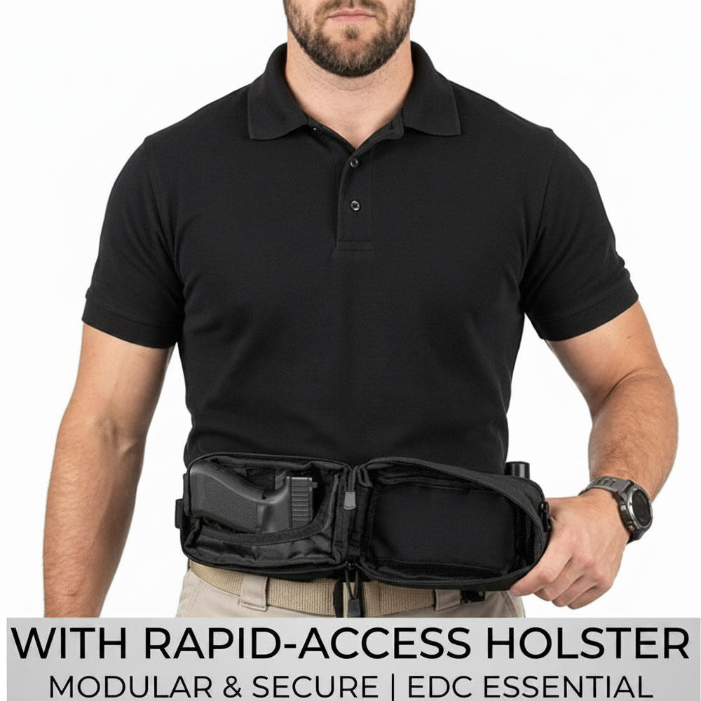 Tas Pistol Taktis, Tas Senjata - Edc Concealed Carry Bag ulasan dan harga