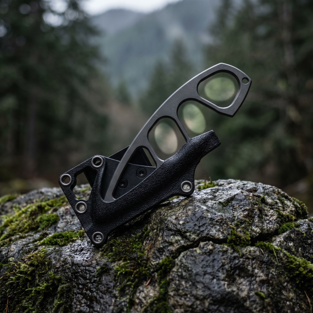 Pisau Lipat EDC Portabel denga - Edc Fixed Blade Deep Carry ulasan dan harga