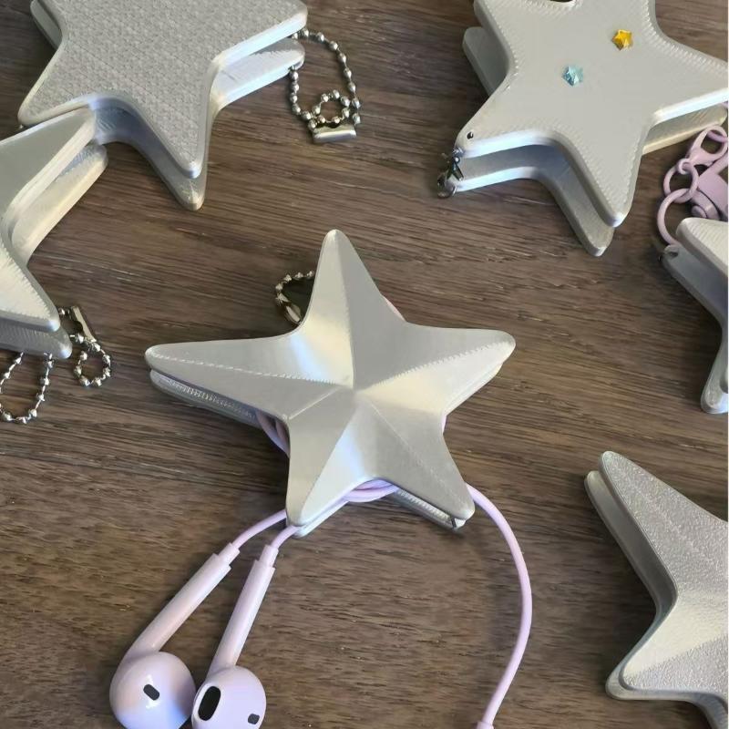 Penggulung Kabel Earphone Bent - Cable Winder Keychain ulasan dan harga