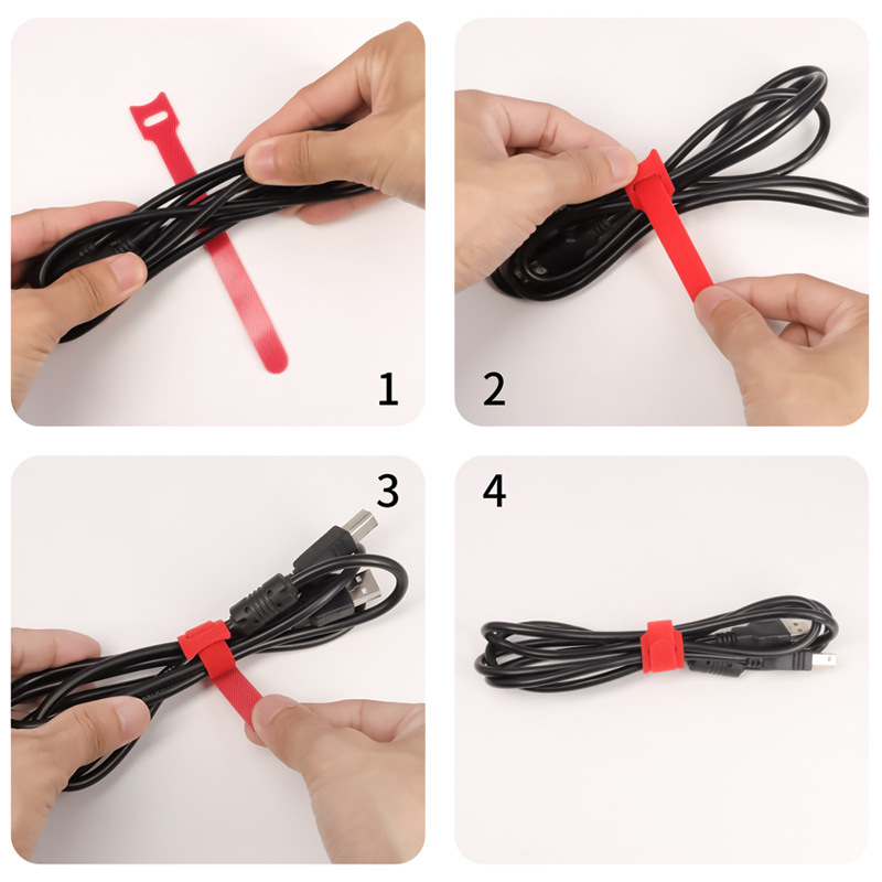 10 ~ 1000 Buah Ikatan Kabel Ni - Gear Tie Reusable ulasan dan harga