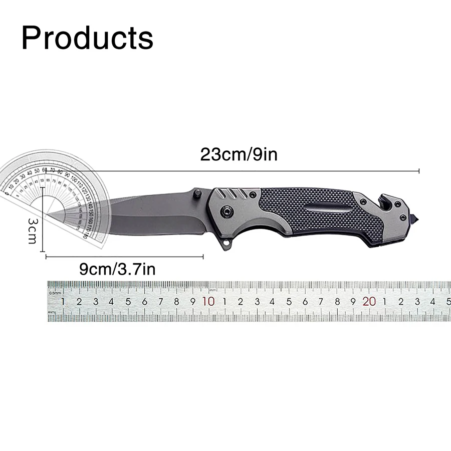 Pisau Bertahan Hidup Tajam yan - Edc Concealed Carry Knife ulasan dan harga