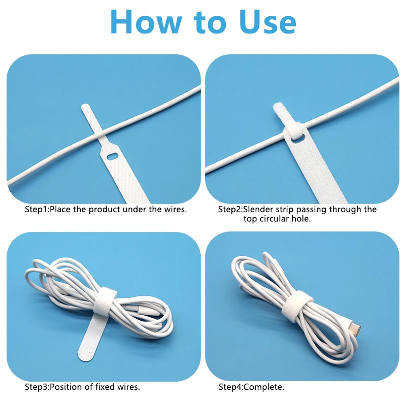 20 ~ 200 Buah Ikatan Kabel Yan - Gear Tie Reusable ulasan dan harga