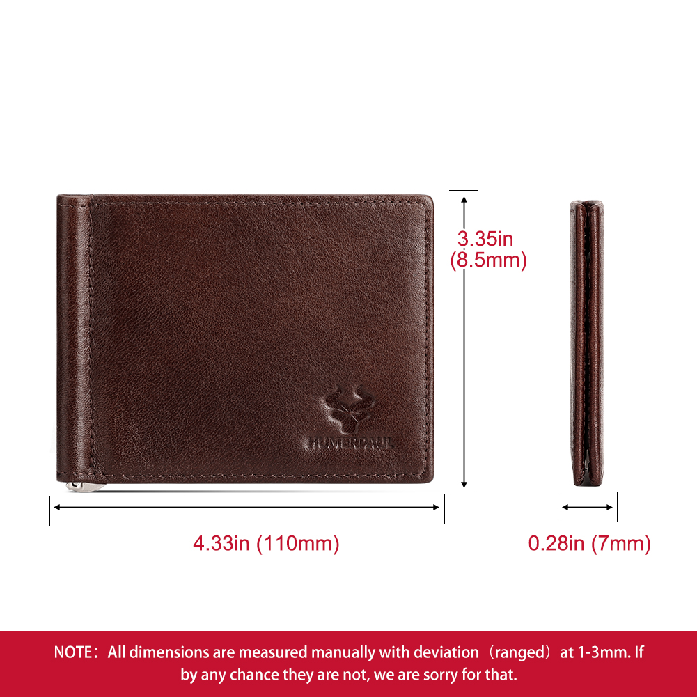 Dompet pria kulit asli, dompet - Money Clip Magnetic ulasan dan harga