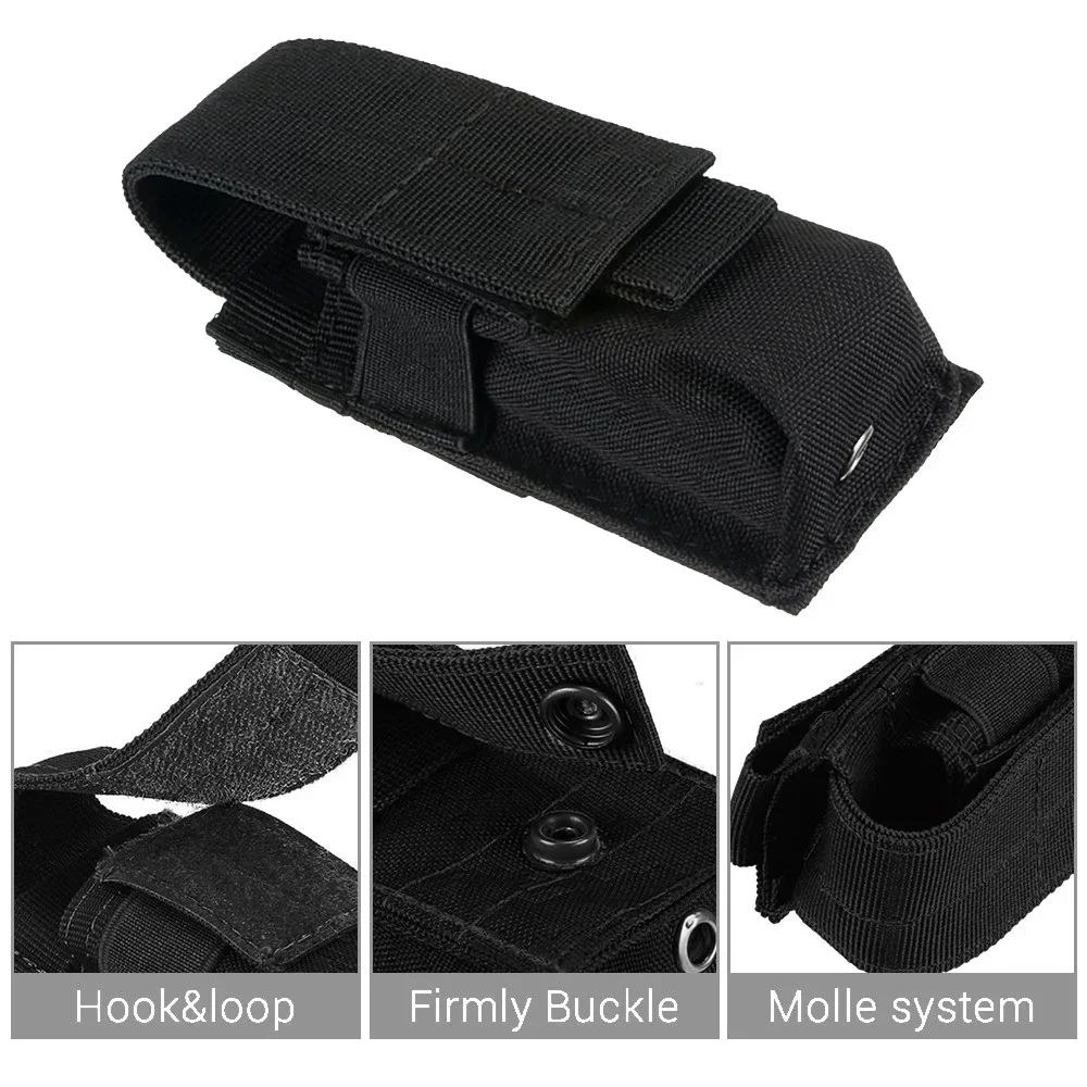 Kantong Senter Taktis Molle, T - Edc Carry Knife ulasan dan harga