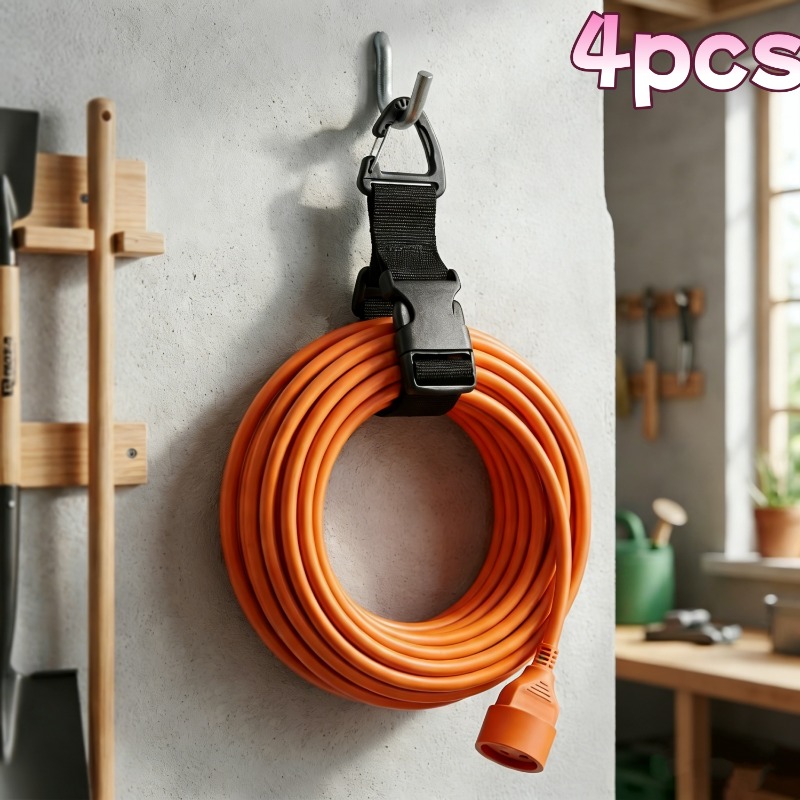 4 PCS Tali Pengikat Selang Tam - Gear Tie Reusable ulasan dan harga