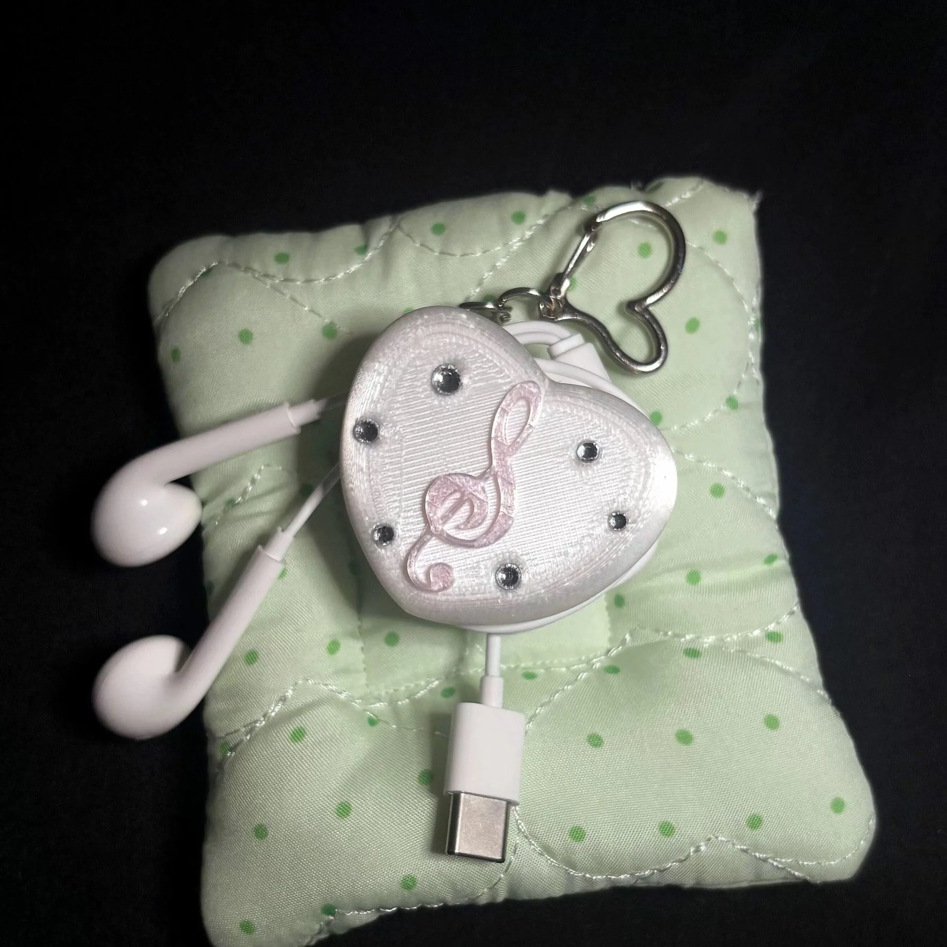 Tas Penyimpanan Headphone deng - Cable Winder Keychain ulasan dan harga