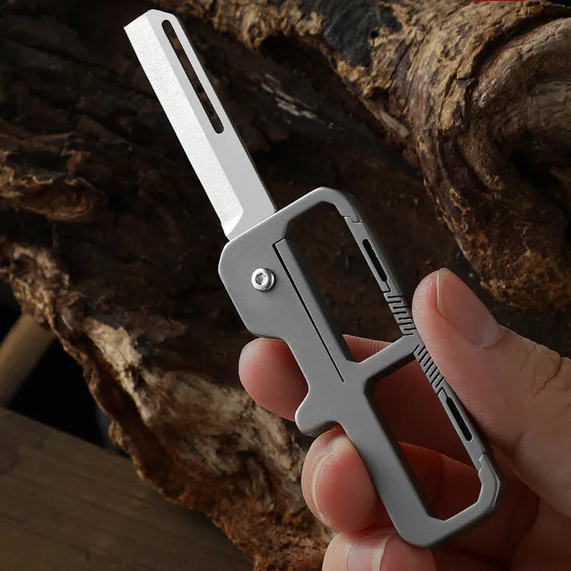 FEGVE Titanium Pocket Folding  - Edc Carry Knife ulasan dan harga