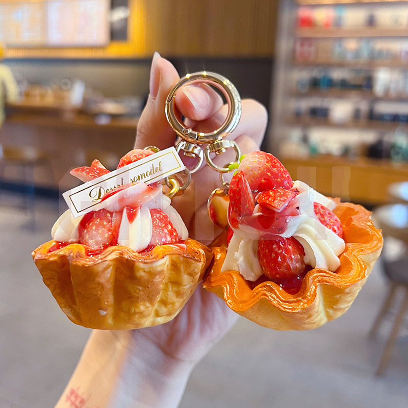 Gantungan Kunci Tart Telur Str - Carabiner Keychain ulasan dan harga