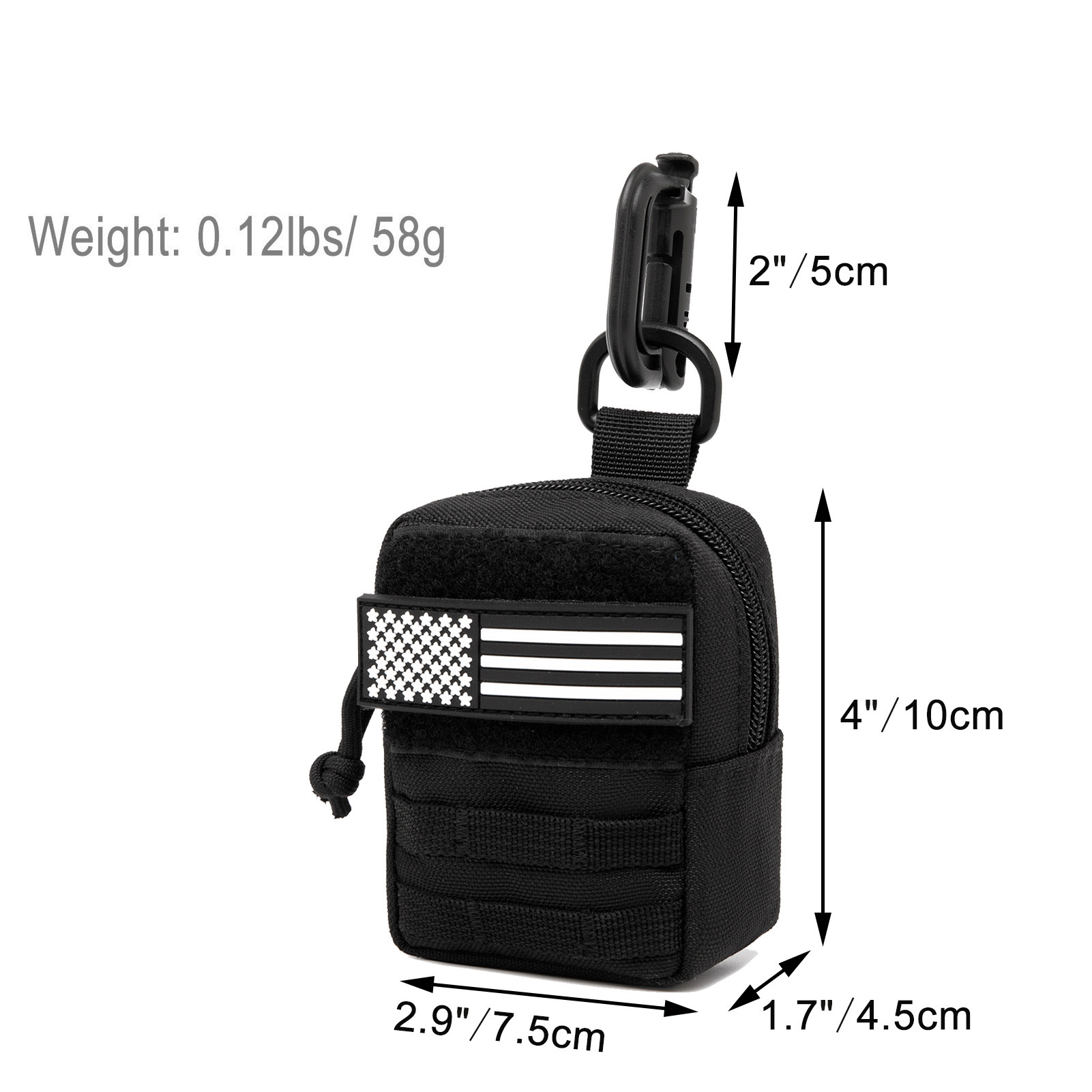 Tas Mini MOLLE Taktis Baru, Ta - Edc Everyday Carry Bag ulasan dan harga