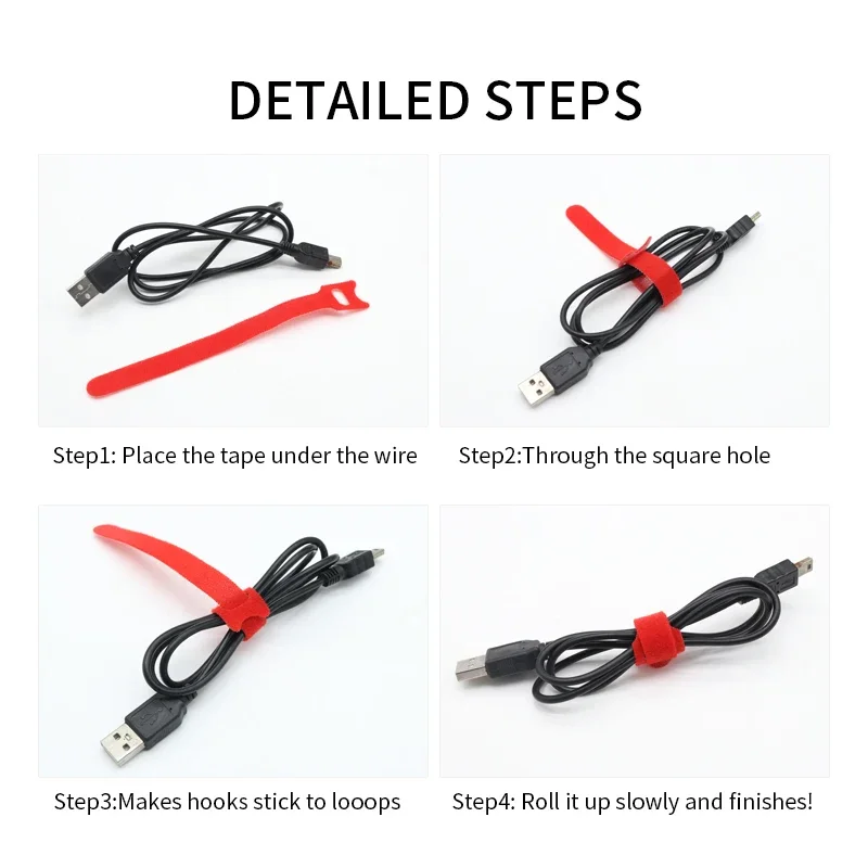 100 buah ikat kabel plastik pe - Gear Tie Reusable ulasan dan harga