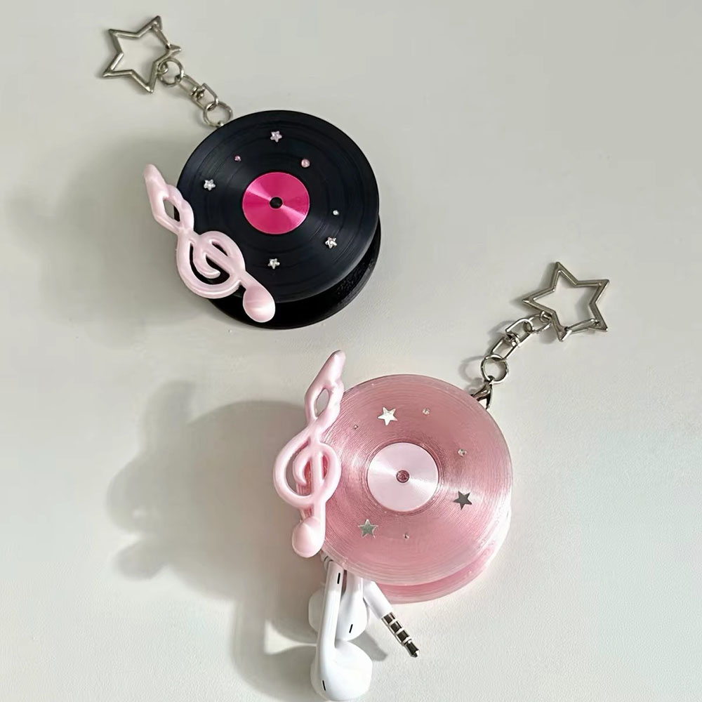 Penggulung Kabel Piringan Hita - Cable Winder Keychain ulasan dan harga