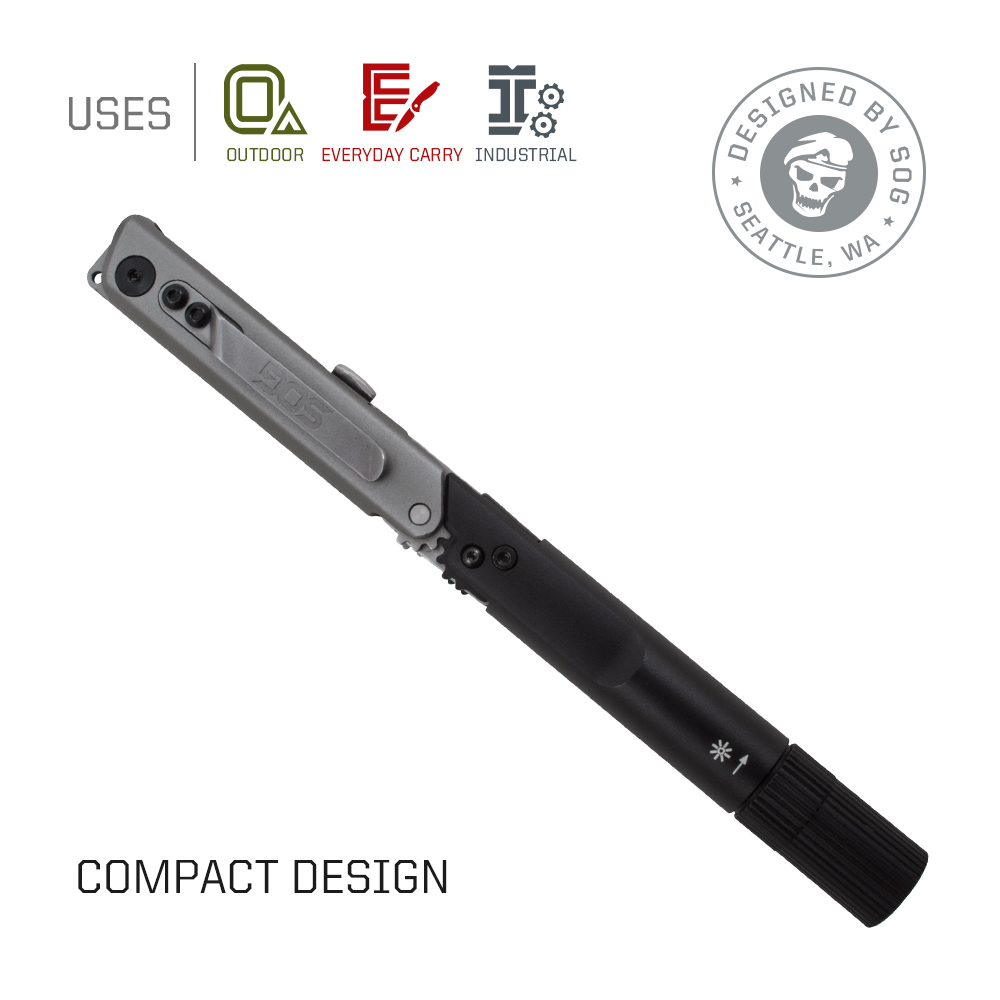 SOG BATON Q2 alat multifungsi, - Edc Carry Knife ulasan dan harga