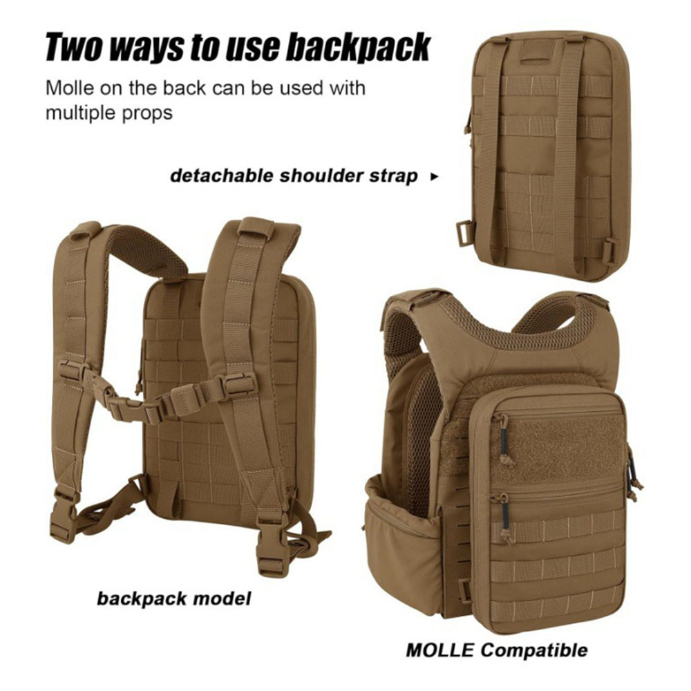Ransel Taktis MOLLE Tahan Air, - Edc Carry Kit ulasan dan harga
