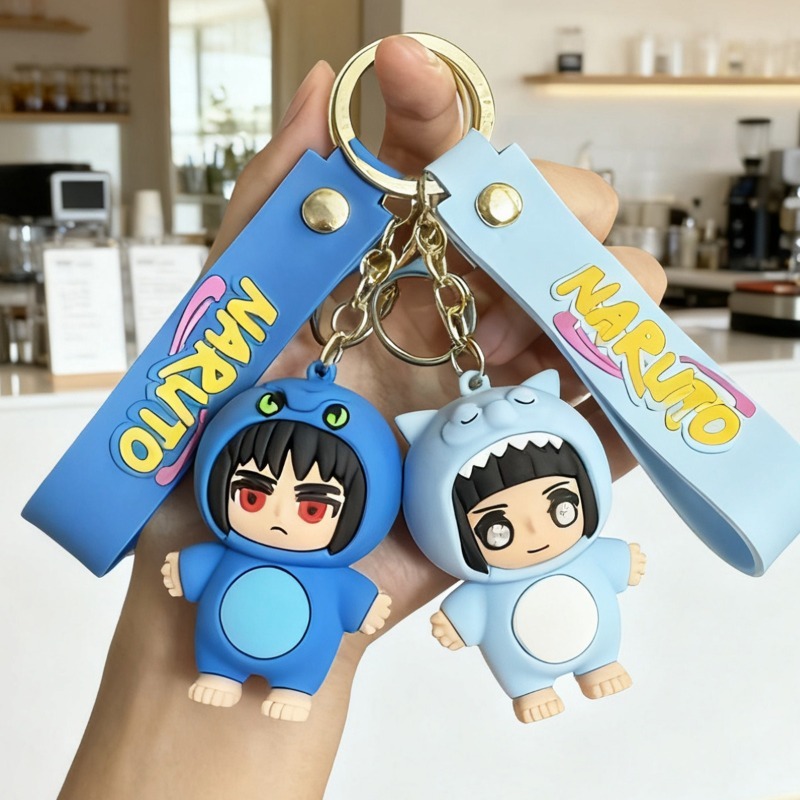 Gantungan Kunci Kartun Naruto  - Carabiner Keychain ulasan dan harga