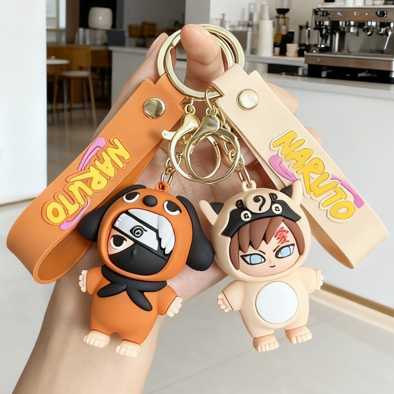 Gantungan Kunci Kartun Naruto  - Carabiner Keychain ulasan dan harga