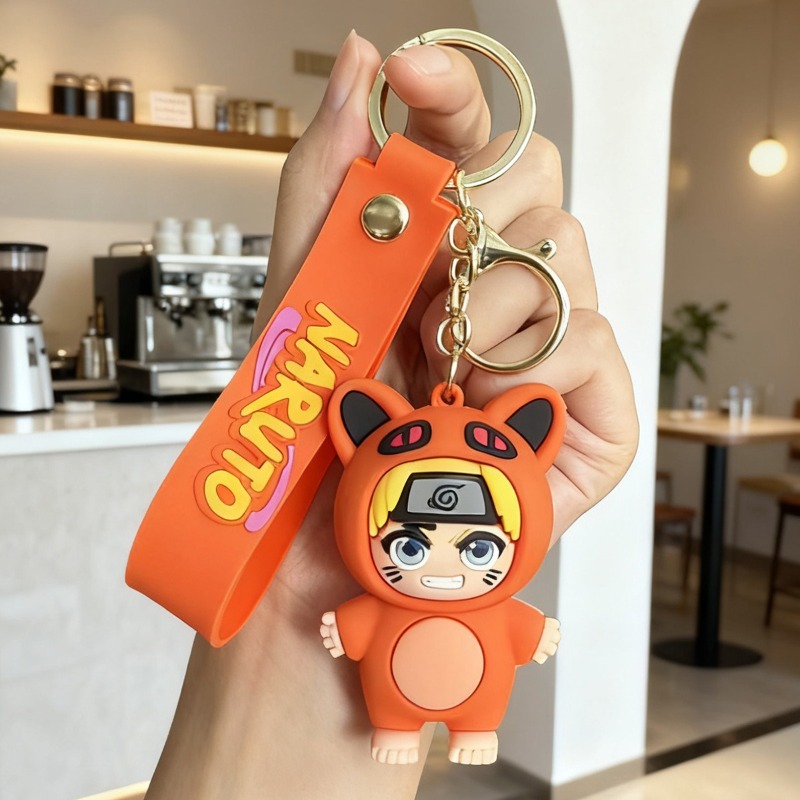 Gantungan Kunci Kartun Naruto  - Carabiner Keychain ulasan dan harga